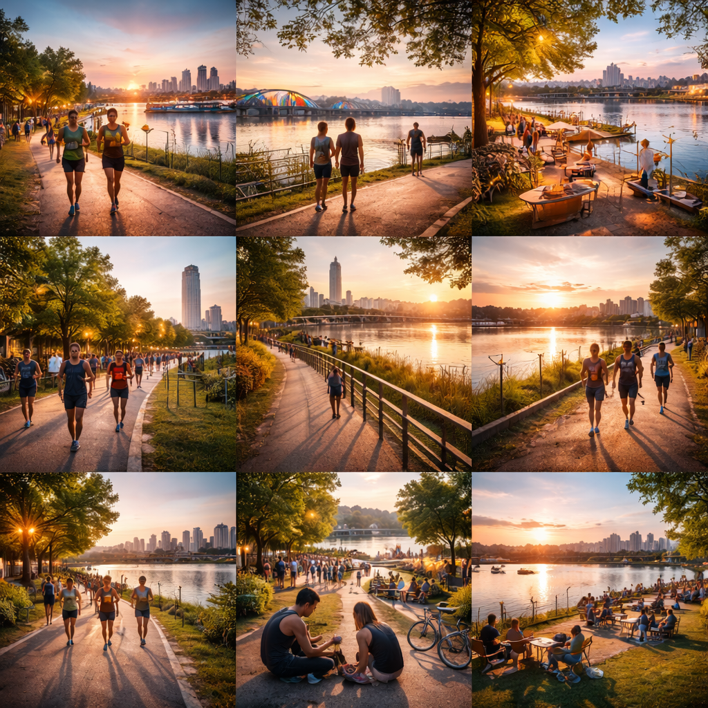 한강 러닝 코스 추천 (반포한강공원, 여의도, 망원) 블로그 생성