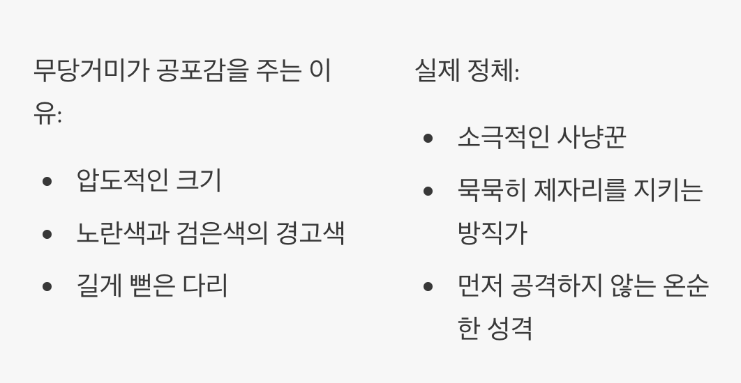 숲의 오해받는 방직가, 그 정체는?