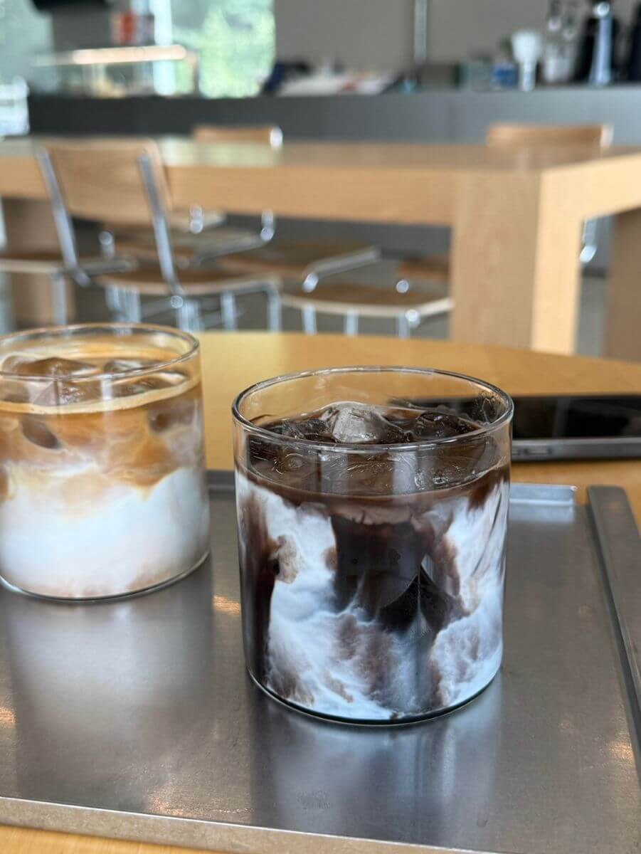 성남 개러지퀸에서 자주 주문하는 블랙라떼