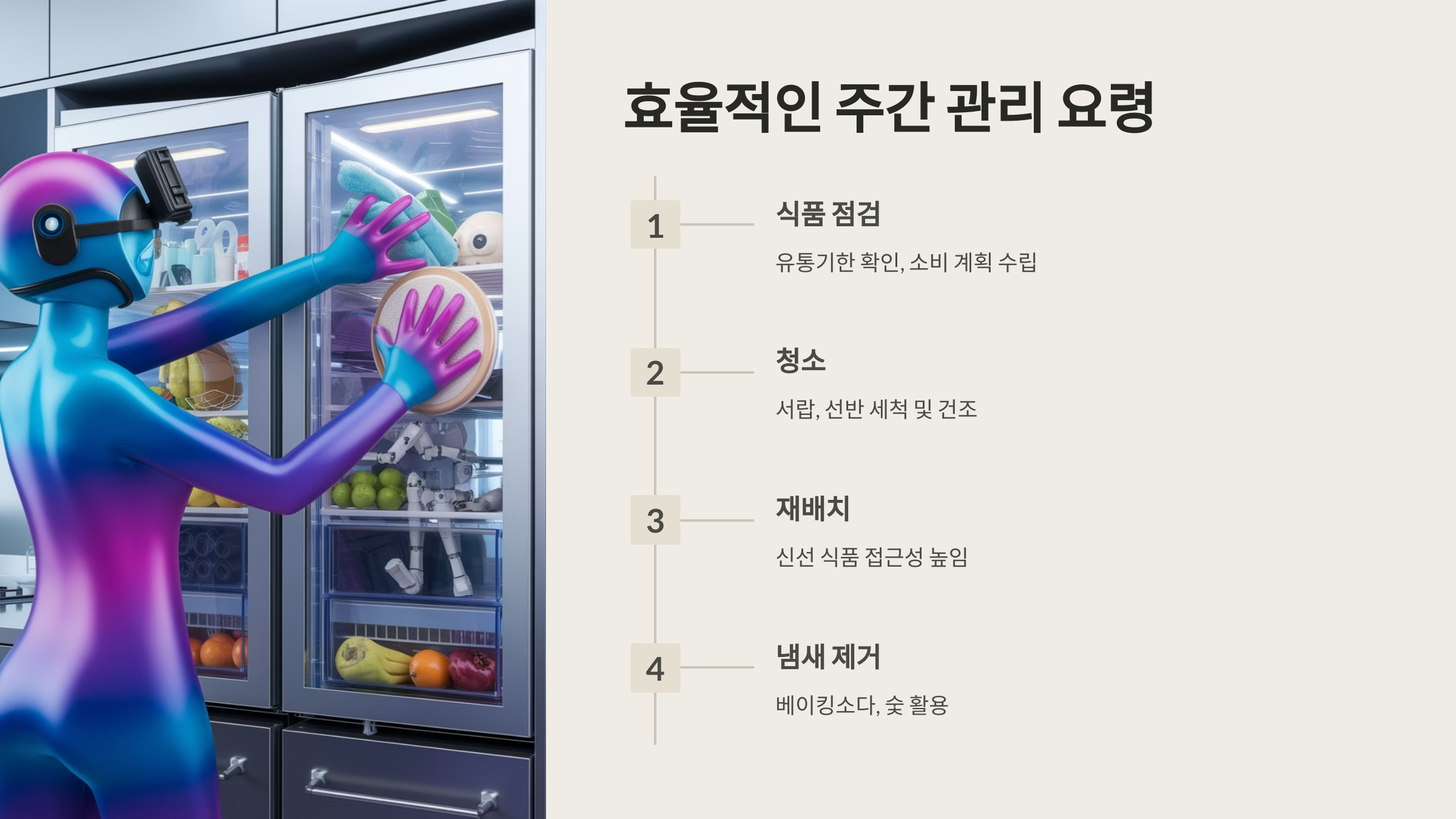 효율적인 주간 관리 요령