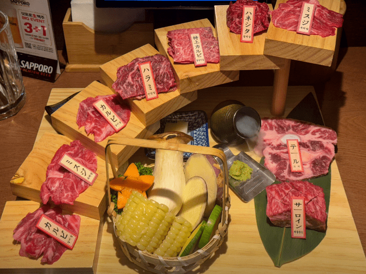 동백 맛집 "텐진야끼니꾸 용인동백점" 음식