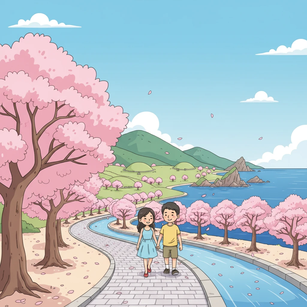 2026 고성군 벚꽃 절정 기간 및 ..