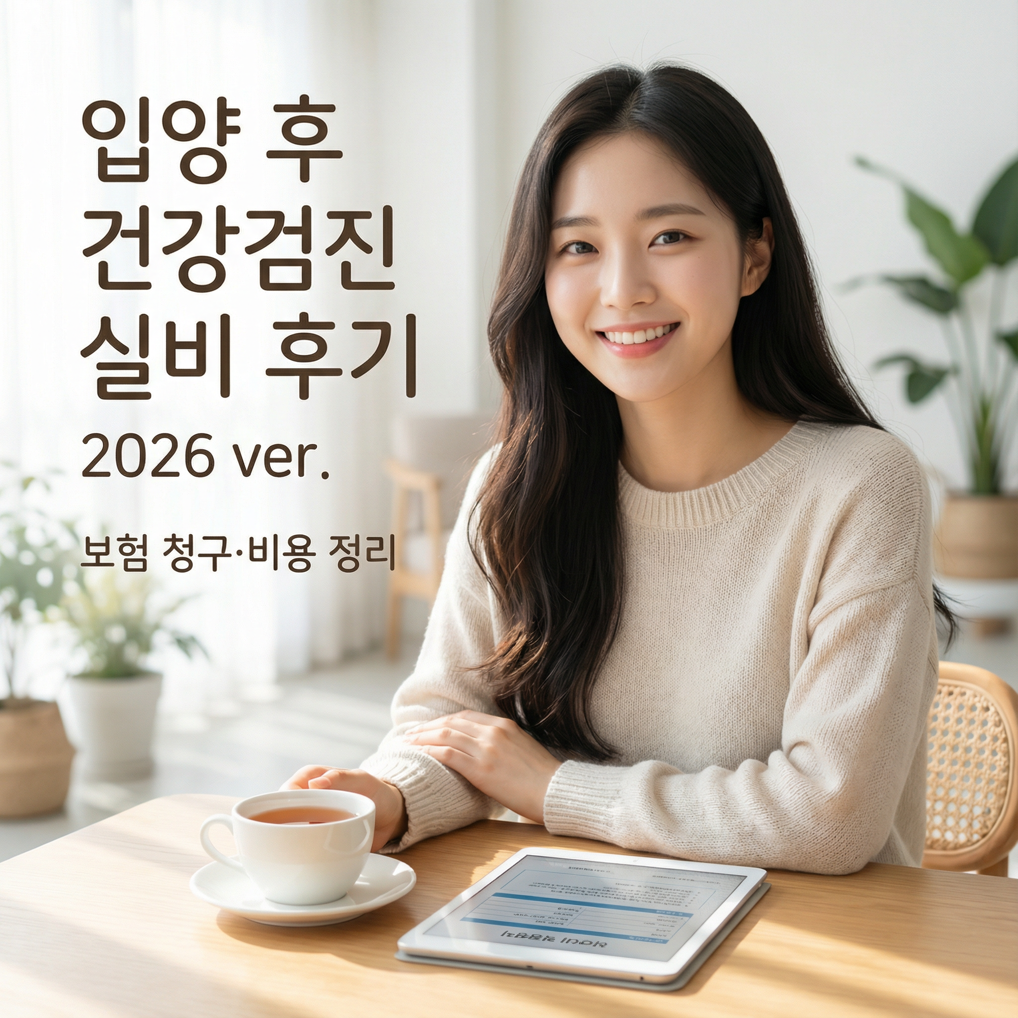 동물입양 후 건강검진 실비 후기 ｜ 2026 ver. 보험 청구&middot;비용 정리