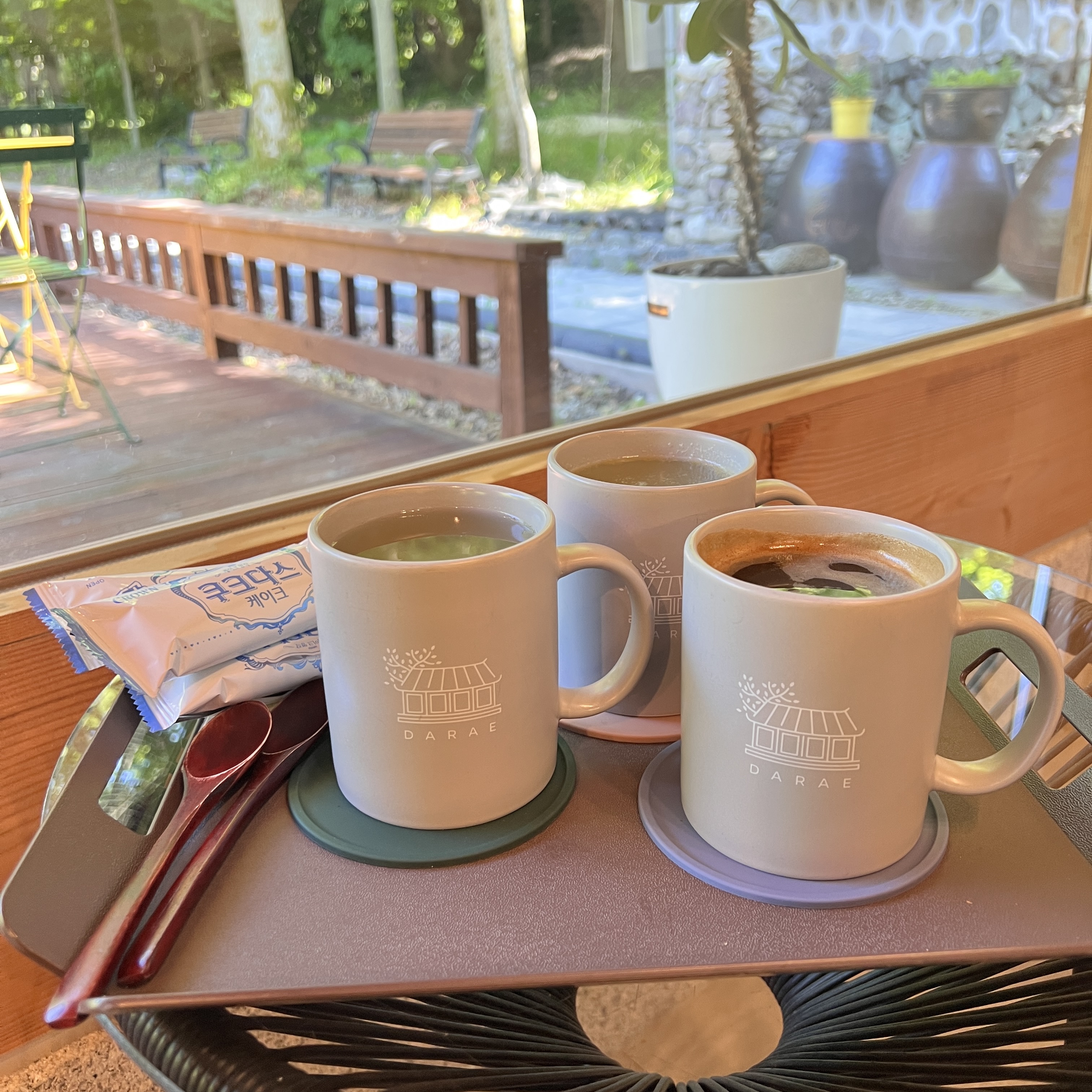 순창 다래카페 메뉴 사진