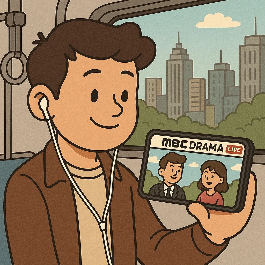 모바일에서 mbc 실시간 tv 보는 법