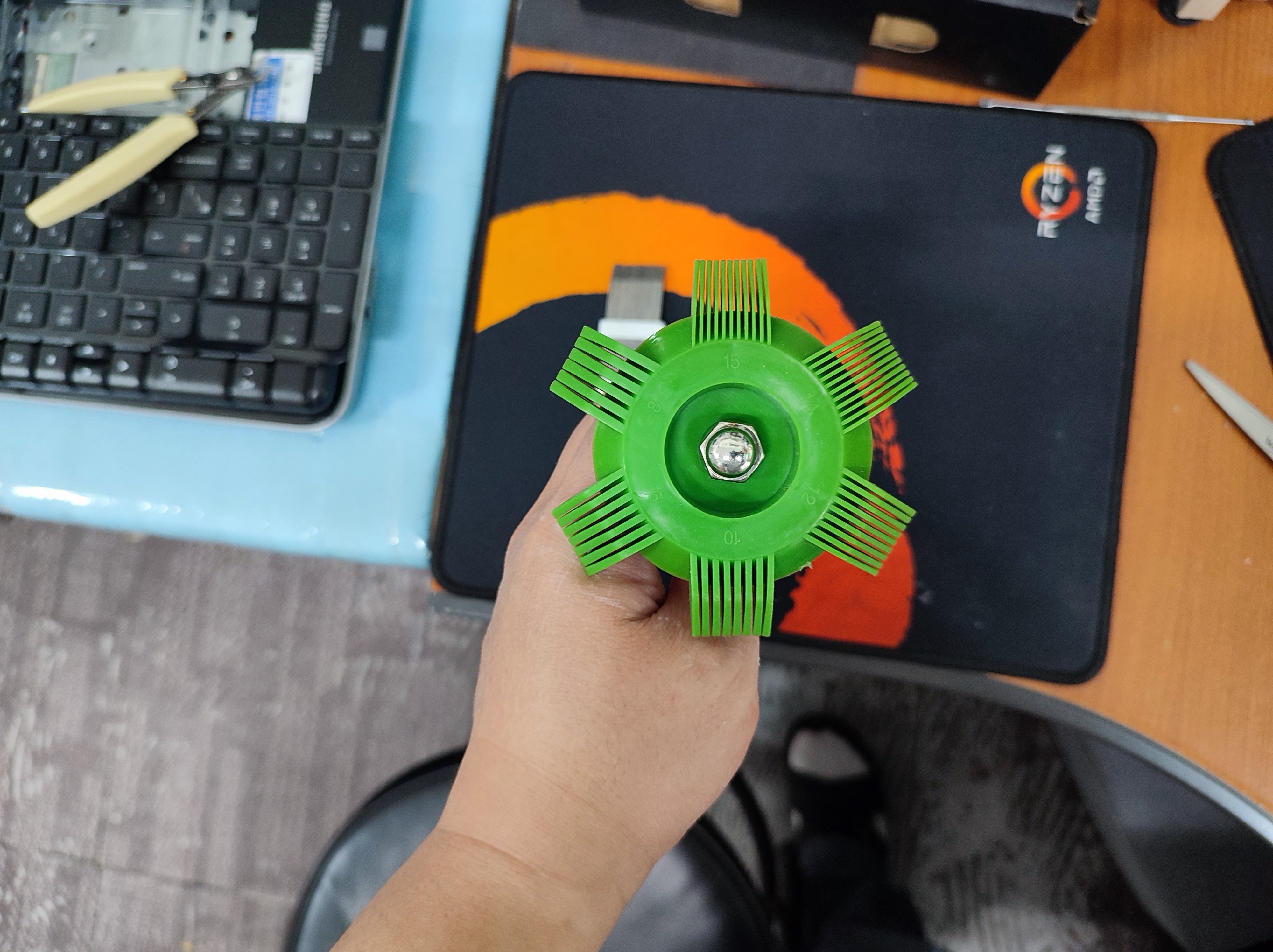 에어컨 냉각핀 증발기 핀 수리 플라스틱 툴