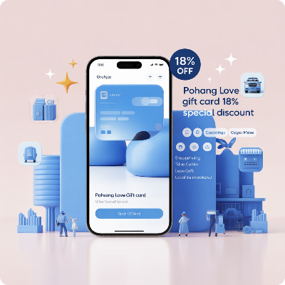 포항사랑상품권 18% 특별 할인 이미지