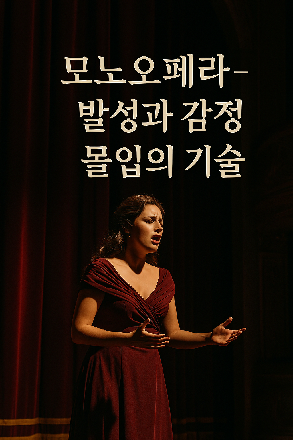 모노오페라: 발성과 감정 몰입의 기술