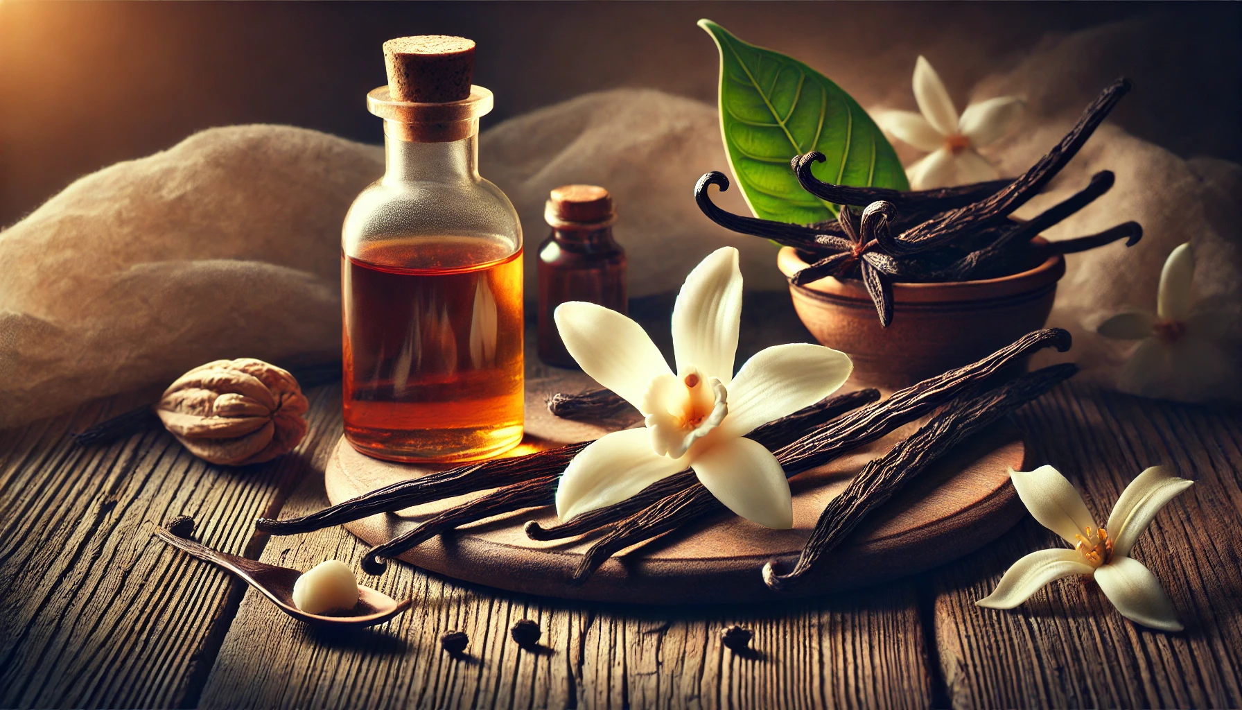 바닐라 유래, 영양정보, 효능 및 주의사항