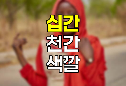 십간(天干), 한자와 의미, 그리고 상징하는 색깔 완전정리