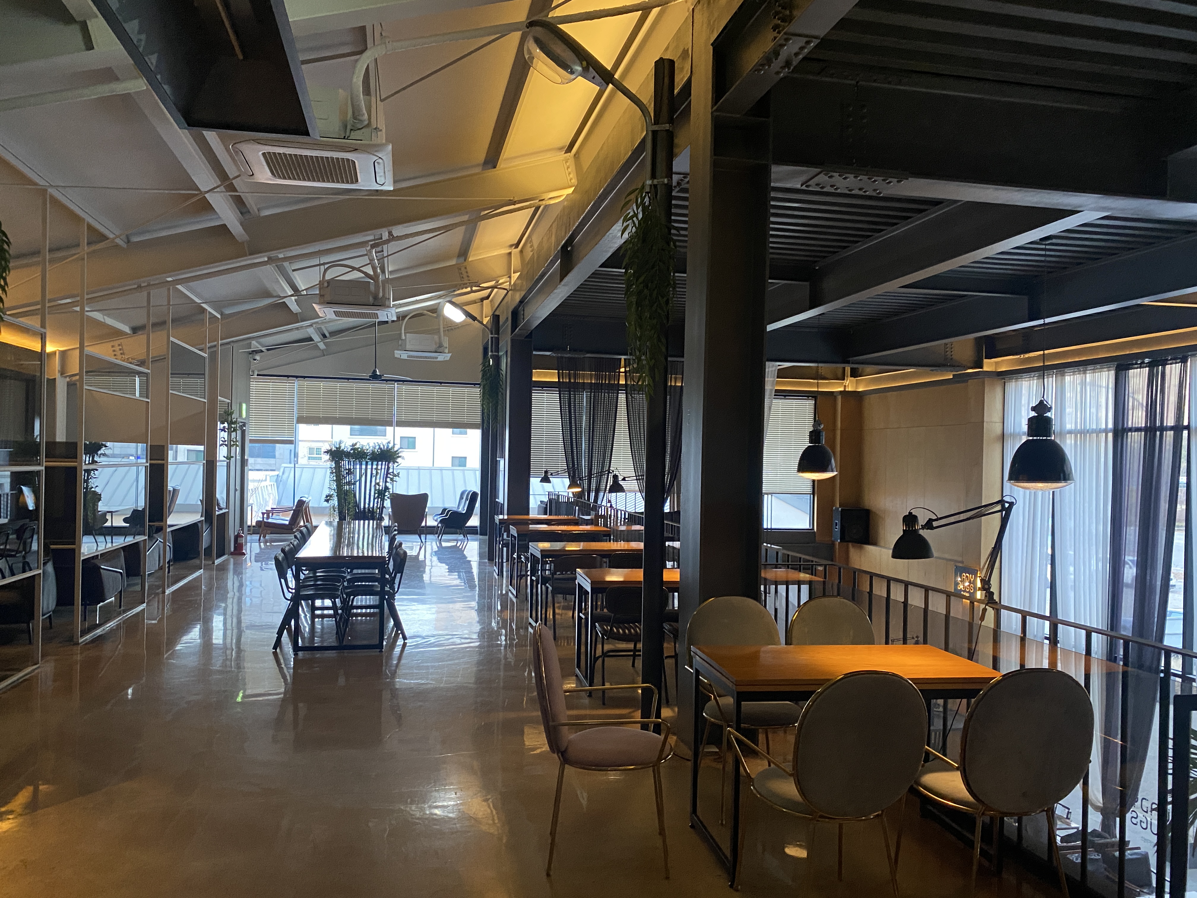 레이디벅스 카페 2층