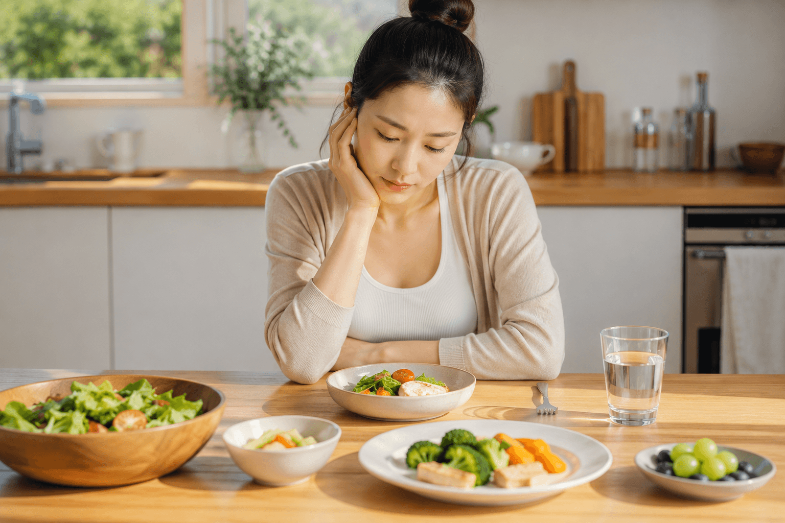 식욕 감소와 빠른 체중 변화