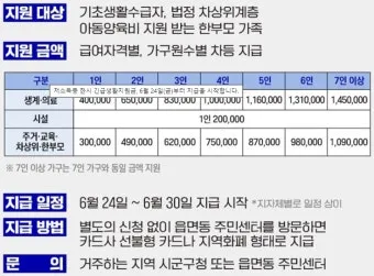 전국민 생활지원금 신청방법 사용처 2025 최신 총정리로 지급정보_8