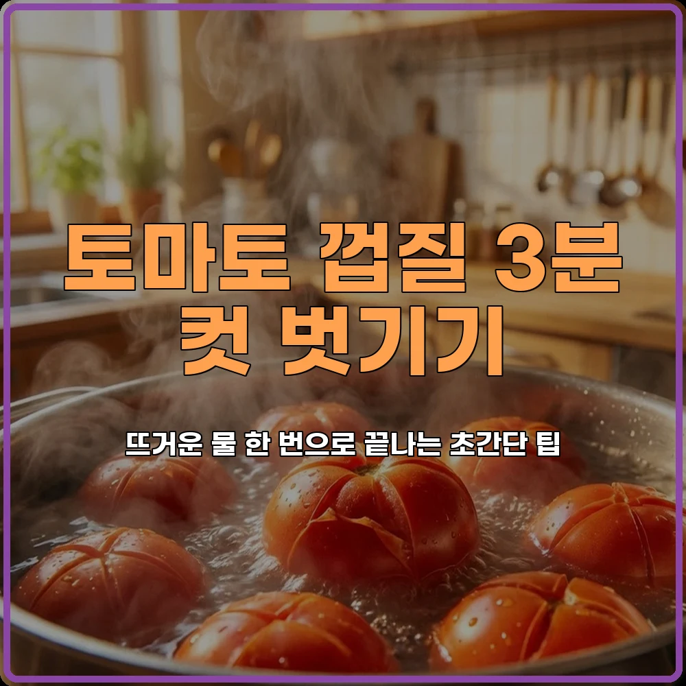 뜨거운물토마토