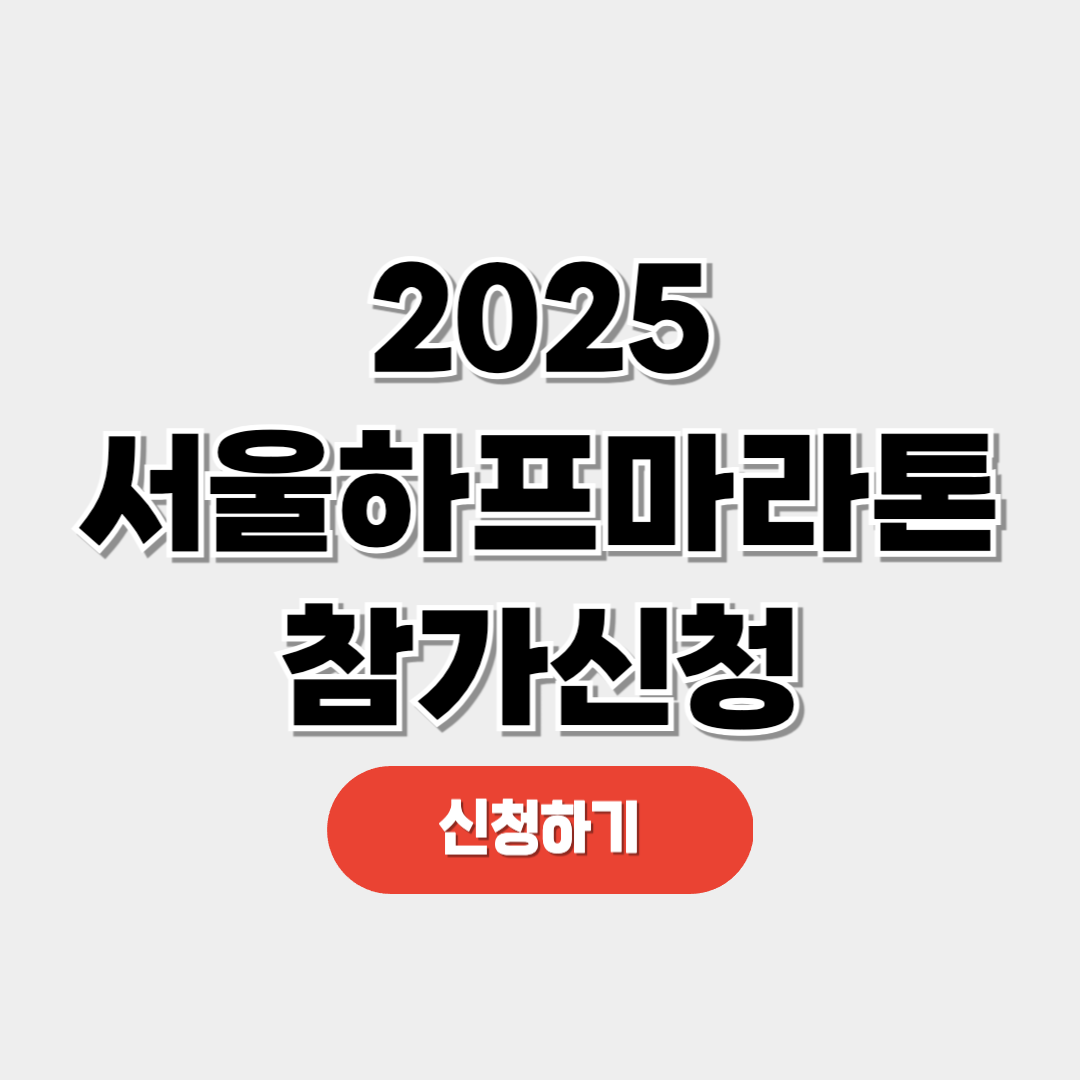 서울하프마라톤 참가신청