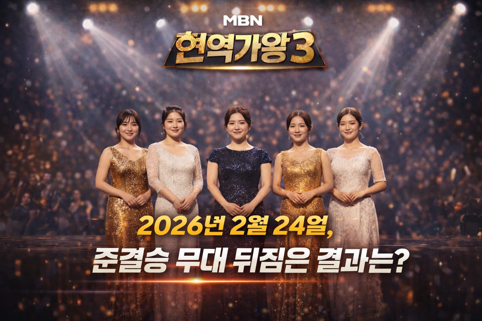 현역가왕3 준결승의 여전사들 (AI 직접 제작)