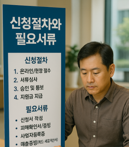신청절차와 필요서류