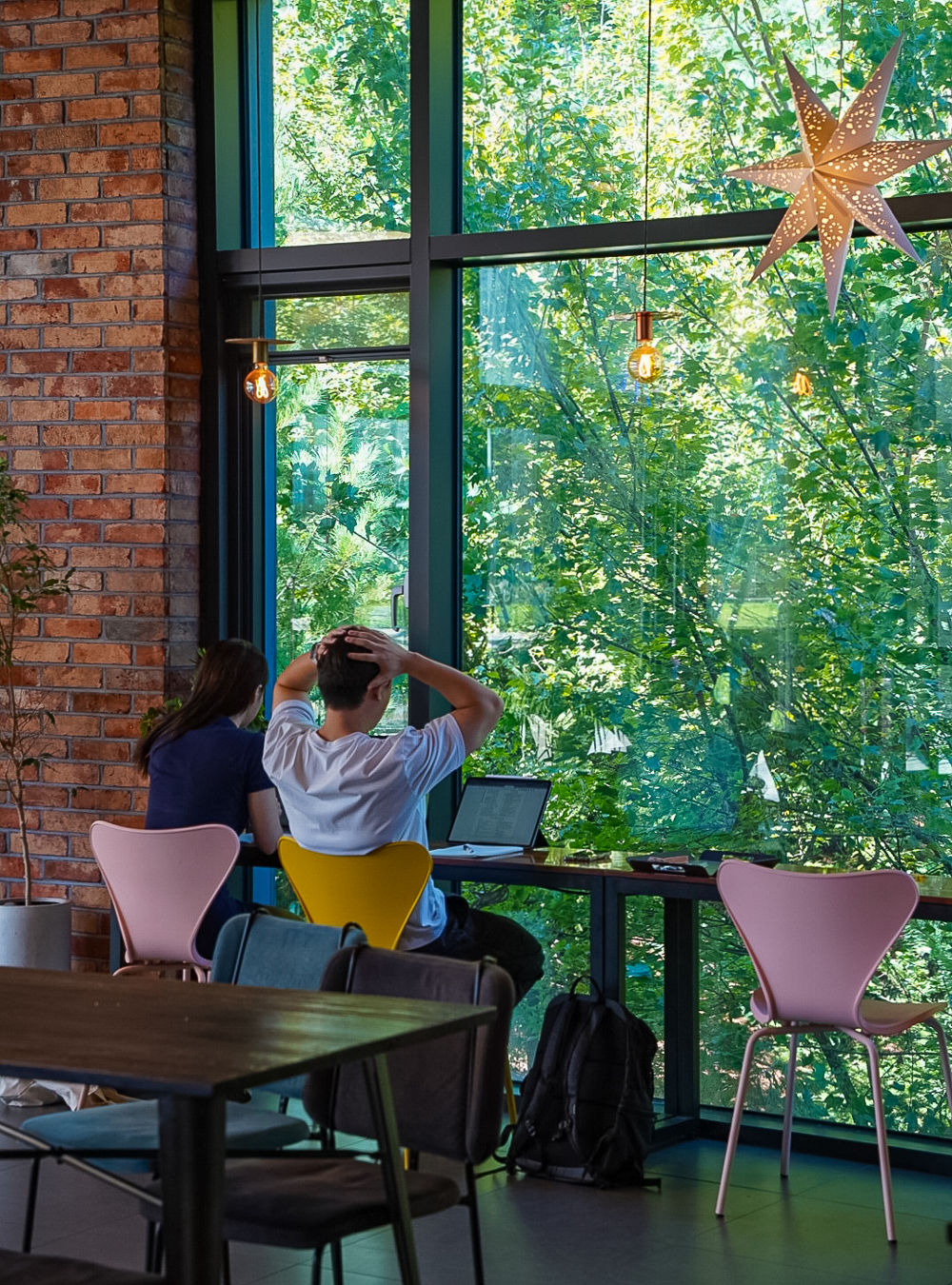 광교 푸른숲 도서관 북카페