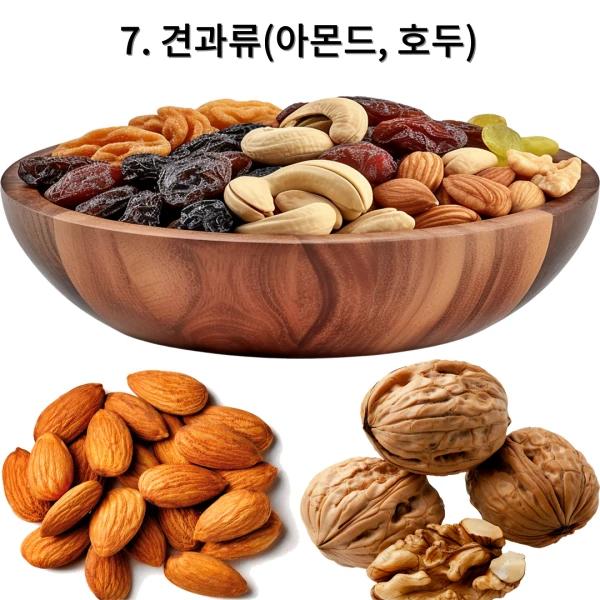 세계 10대 푸드_7.견과류(아몬드, 호두)