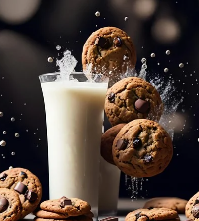 우유와 초코쿠키