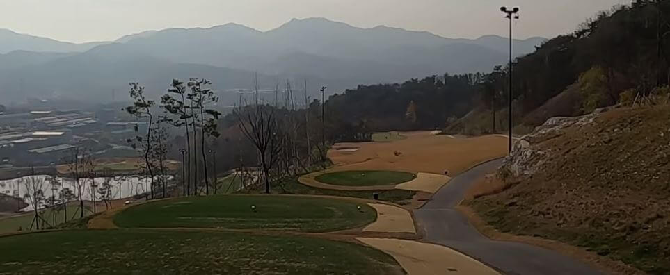 감곡CC 피치코스 4번홀 사진