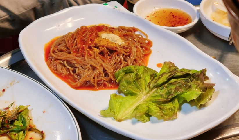 손문대구막창갈매기살 비빔국수