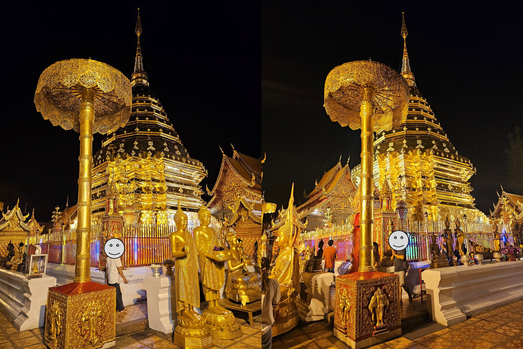 황금 도이수텝 사원