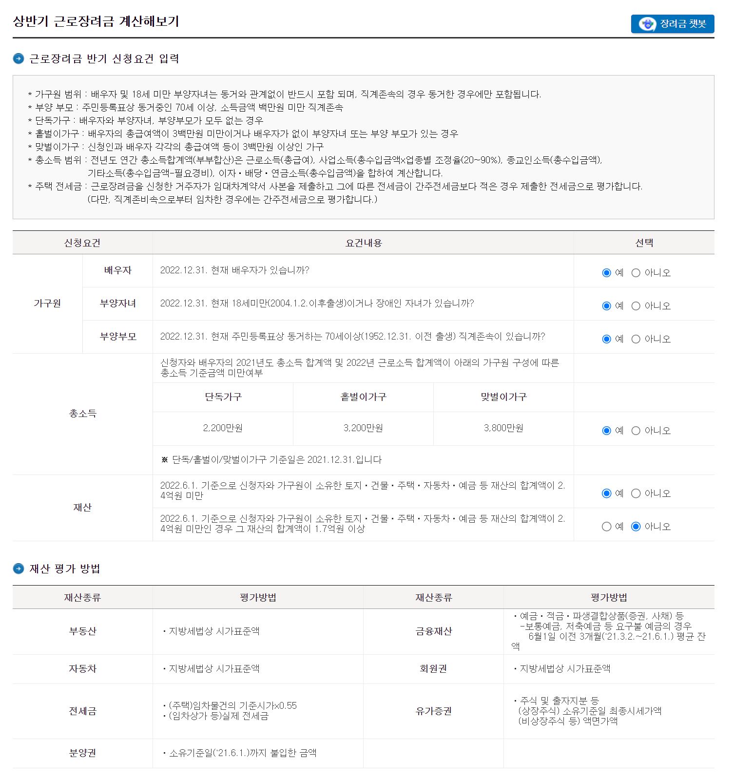 근로장려금 신청방법