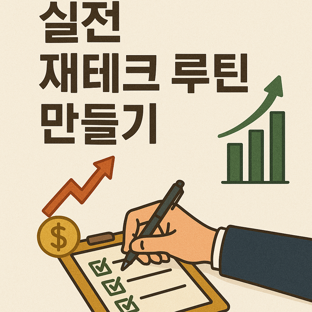 실전 재테크 루틴 만들기