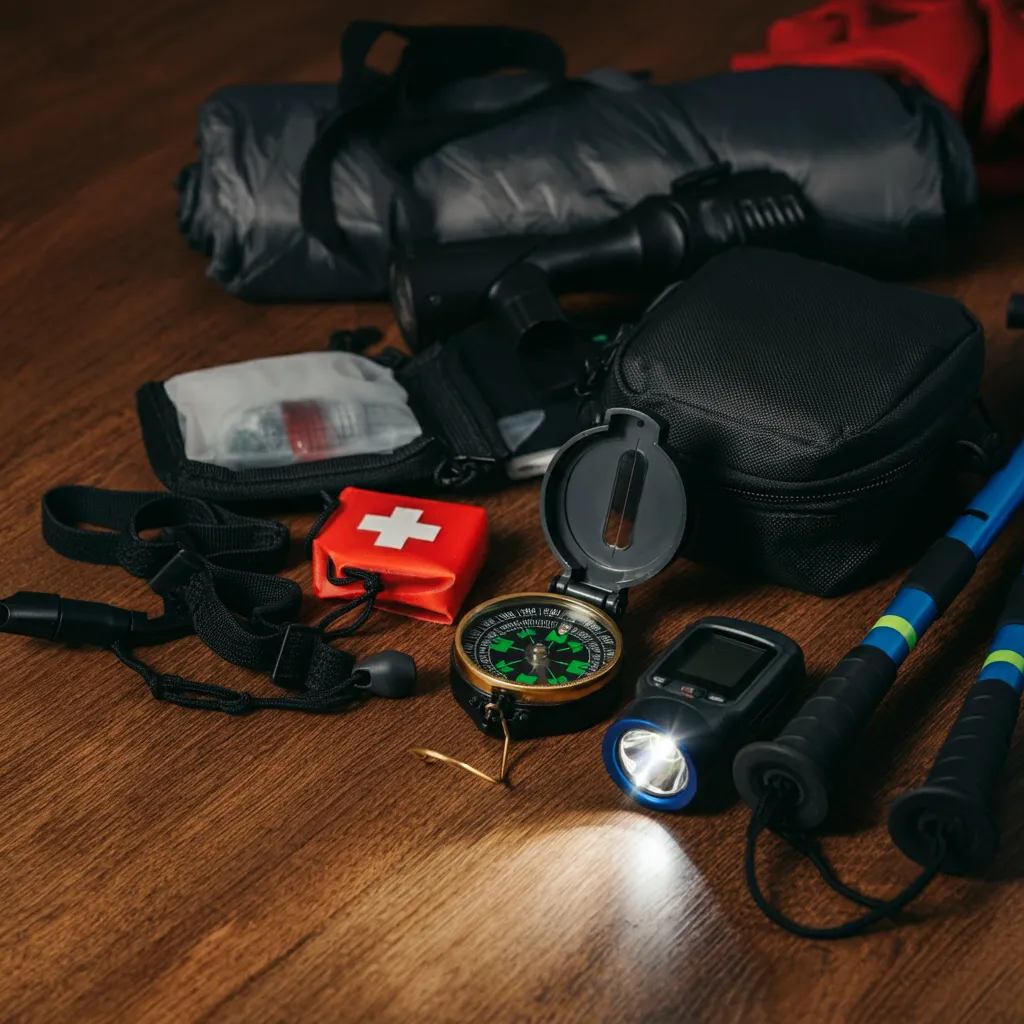 겨울등산장비-나침반