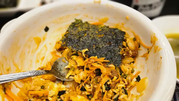 필리핀-보홀-버진아일랜드-석식-비빔밥-미역국