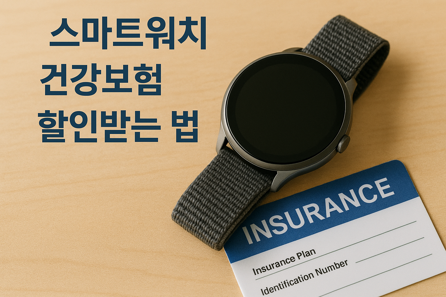 스마트워치 건강보험 할인받는 법 관련 이미지