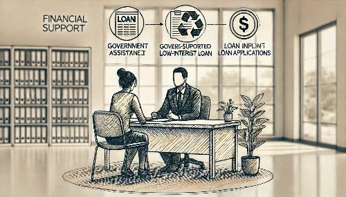 청년 햇살론 상담 모습(예시)