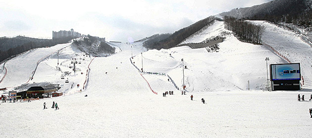 태백 오투리조트 스키장