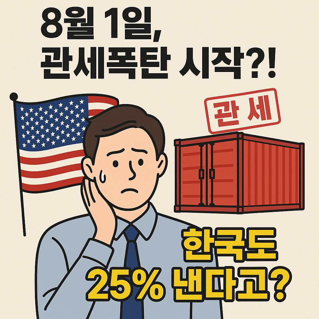#미국관세 #한미FTA #수출규제 #중국부품이슈 #8월1일관세 #IRA법 #전기차관세 #배터리관세 #한국수출피해 #무역확장법