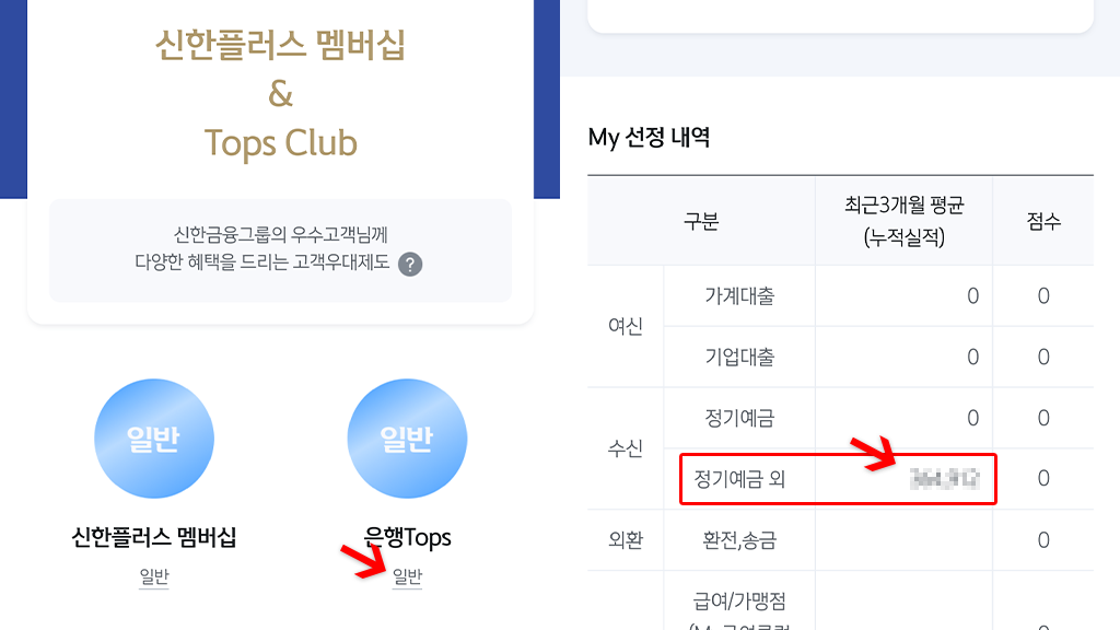 평균잔고 확인