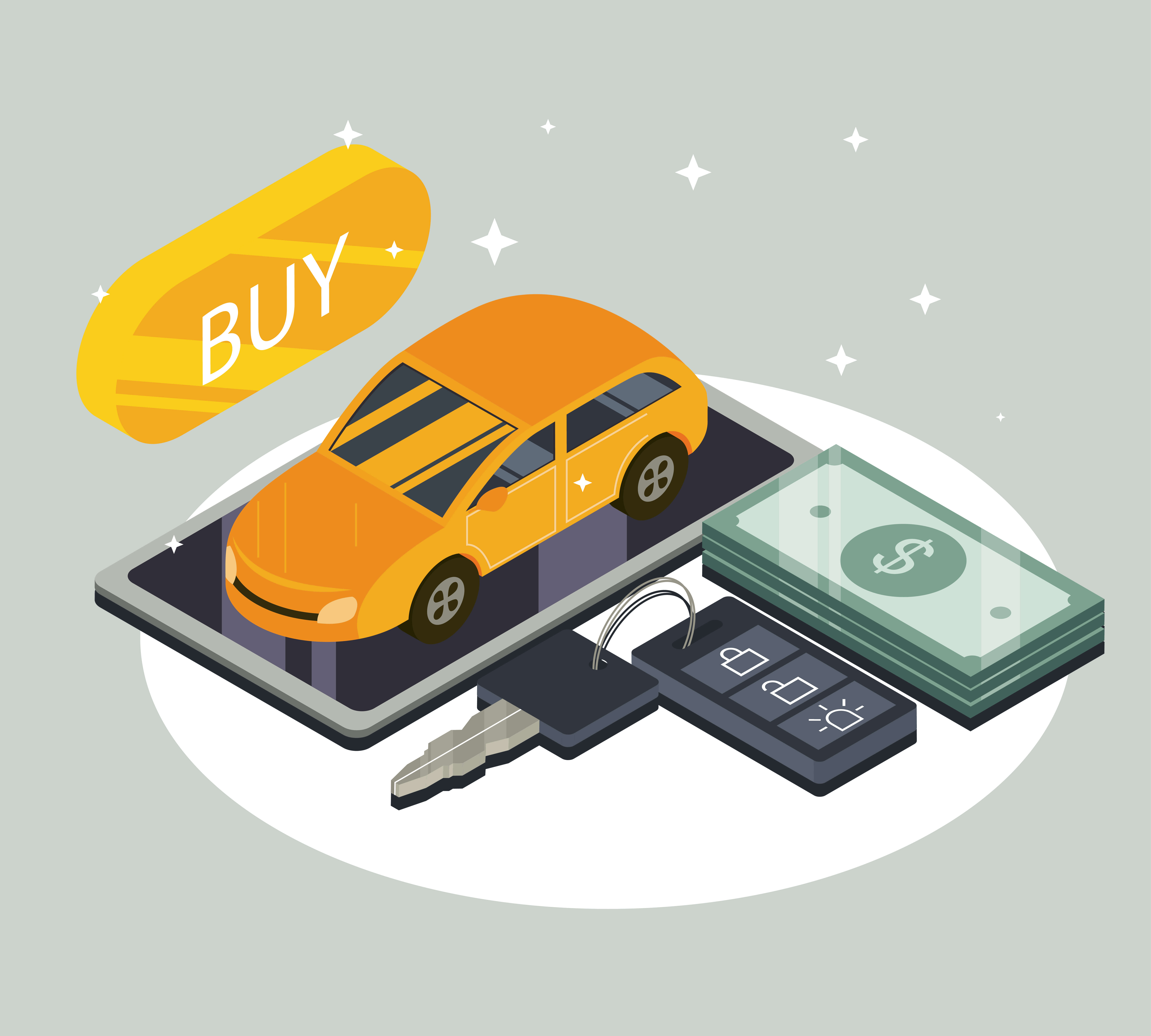 2026 자동차세 연납과 세금 납부 일정을 상징하는 TAX DAY 일러스트 이미지