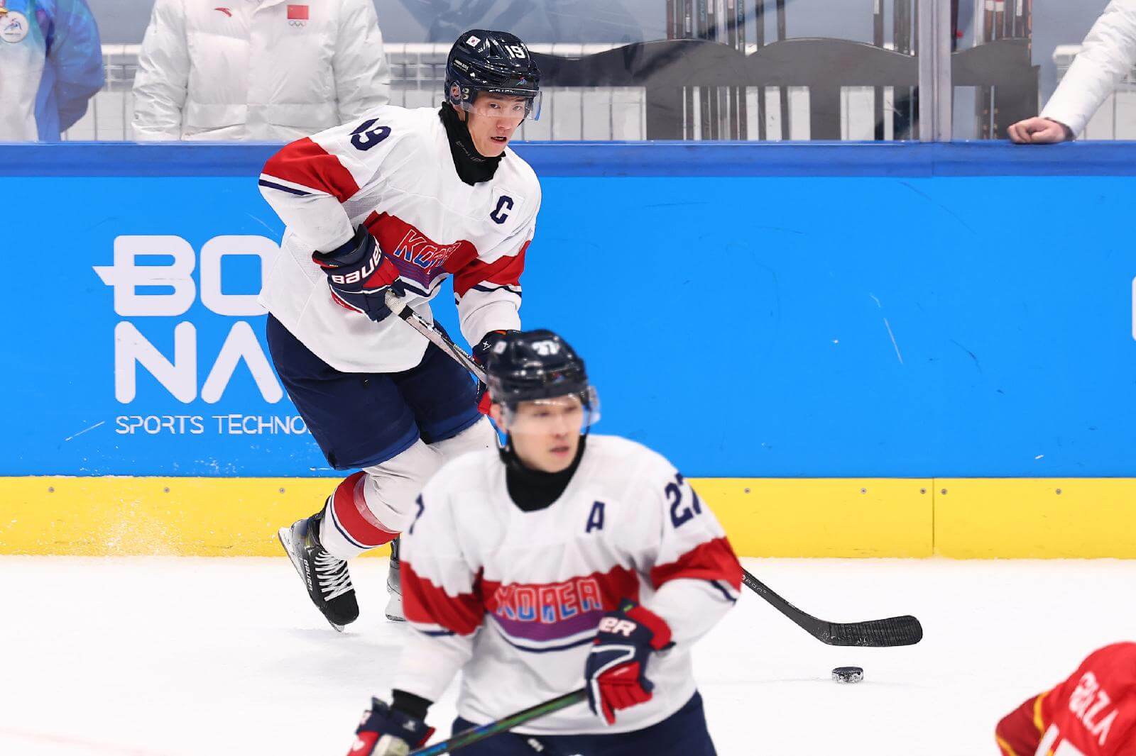 하얼빈 동계 아시안게임 아이스하키 김상욱 해트트릭