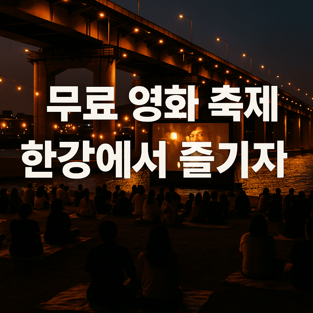 2025 한강 다리밑 영화제 &ndash; 여름밤, 한강이 영화관이 된다