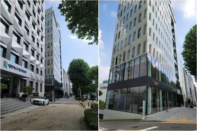 앙떼띠 커피로스터리 가는 길