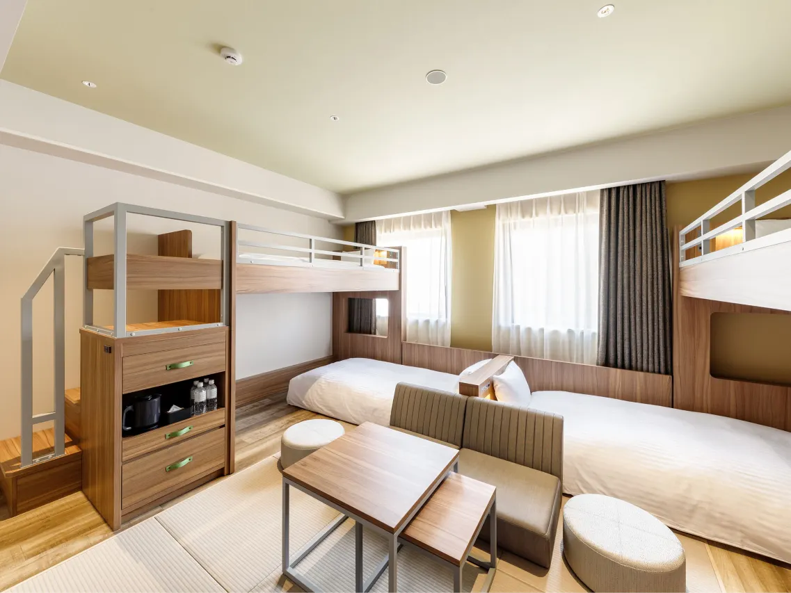 후쿠오카_니시테츠호텔크룸하카타기온객실