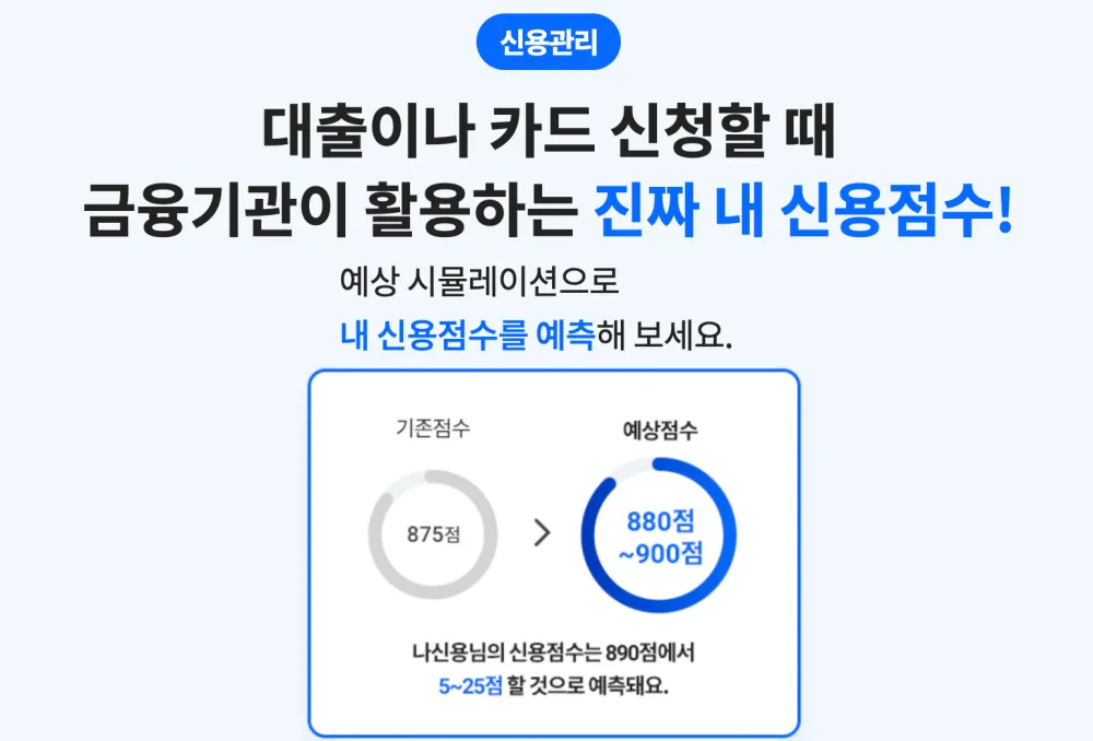 신용점수-예측