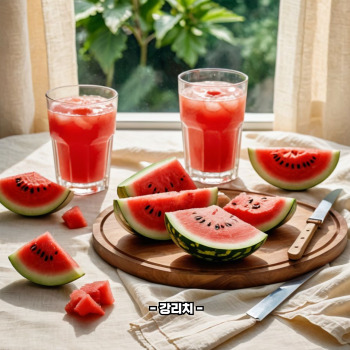 맛있는 수박 고르는 법