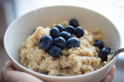 집중력 향상에 좋은 블루베리 오트밀 바