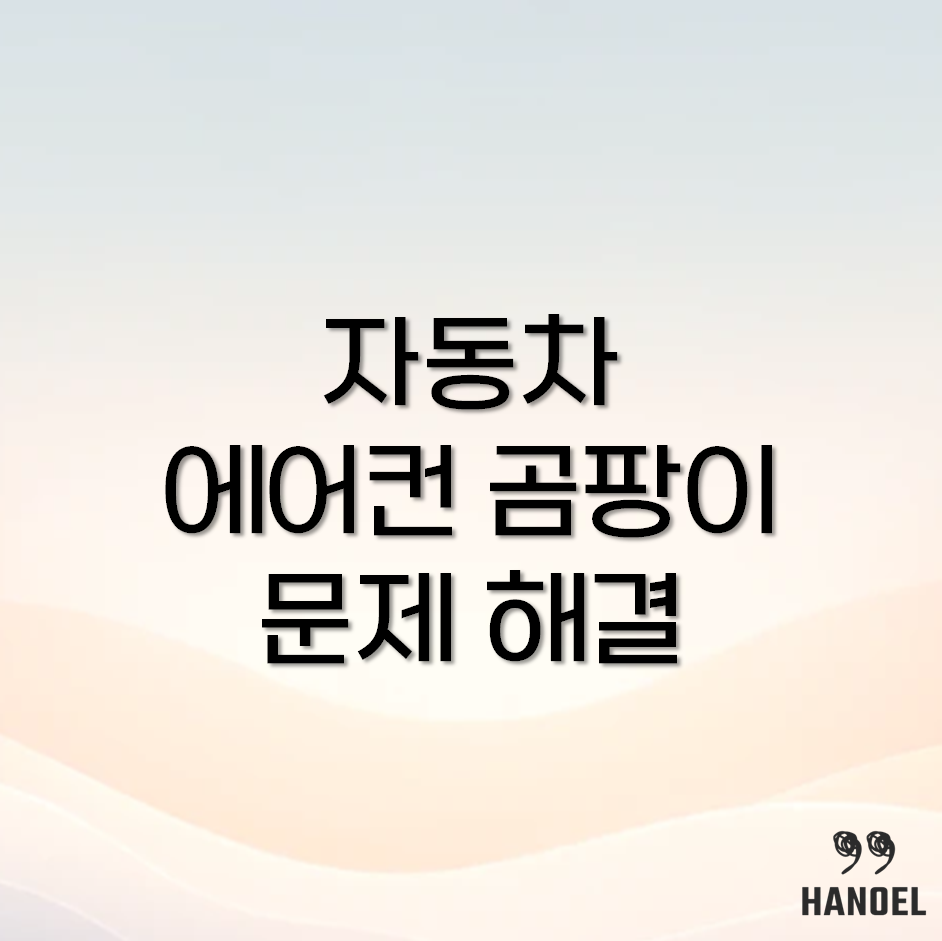 자동차 에어컨 곰팡이