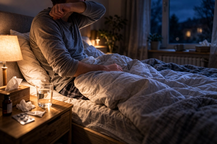 밤에 기침이 심해지는 이유