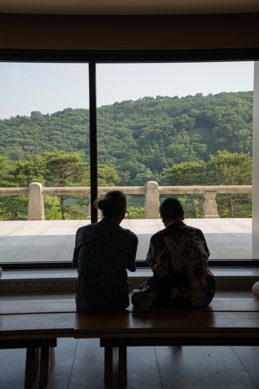 호암 미술관 2층 풍경