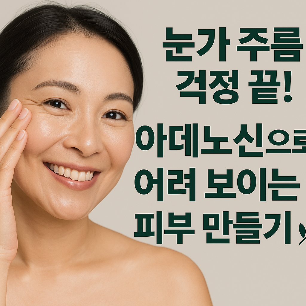 아데노신 주름 개선