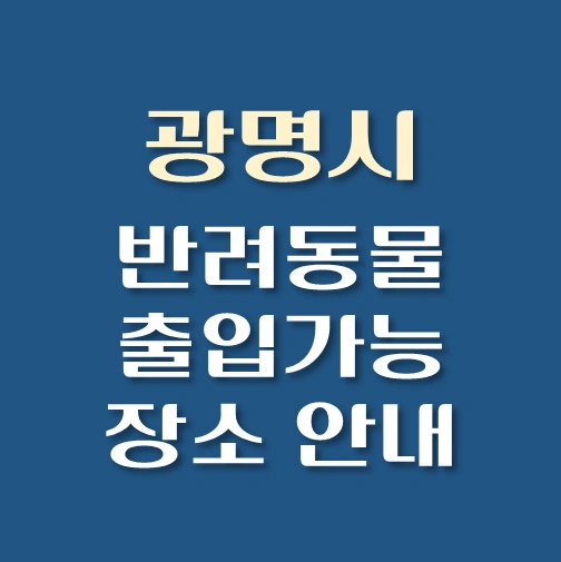 썸네일-광명시-일산서구-반려동물-출입가능-장소-안내