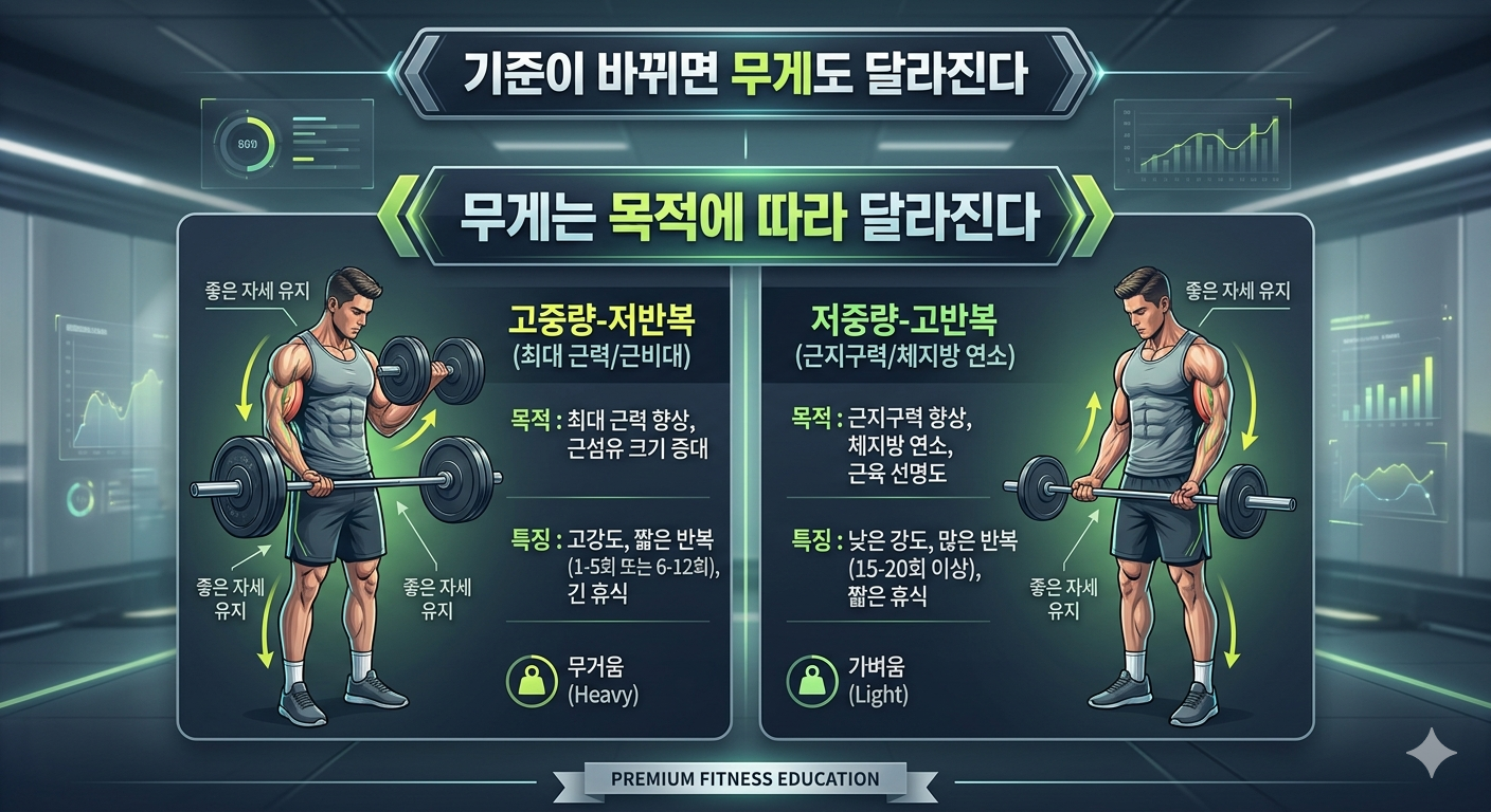 기준이 바뀌면 무게도 달라진다